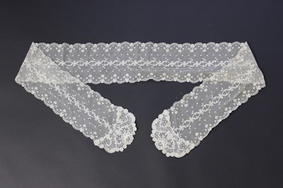 Lot 448 - A large general group of lace, mainly late...