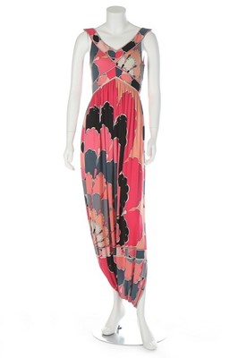 Lot 159 - A Pucci printed silk jersey culotte-style...