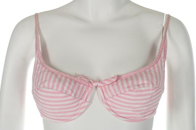 Lot 243 - A rare Reard candy striped cotton bikini,...
