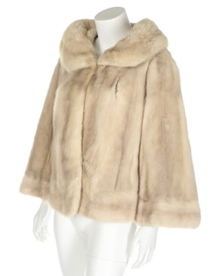 Lot 274 - Two blonde mink coats and a stole, 1950s-60s,...