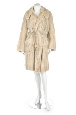 Lot 274 - Two blonde mink coats and a stole, 1950s-60s,...