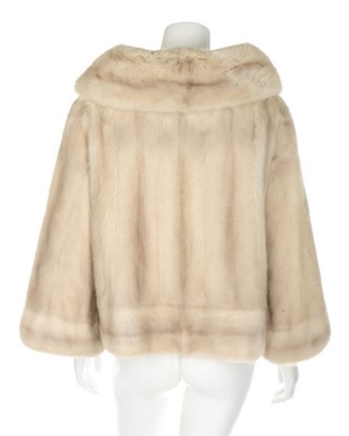 Lot 274 - Two blonde mink coats and a stole, 1950s-60s,...
