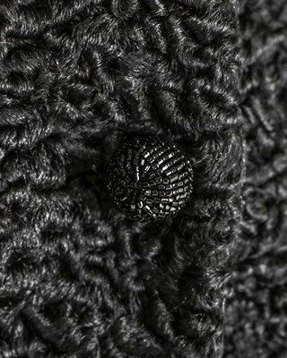 Lot 321 - A Schiaparelli astrakhan and ranch mink jacket,...