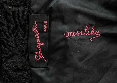 Lot 321 - A Schiaparelli astrakhan and ranch mink jacket,...