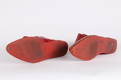 Lot 174 - A pair of Westwood/McLaren 'Seditionaries' red...