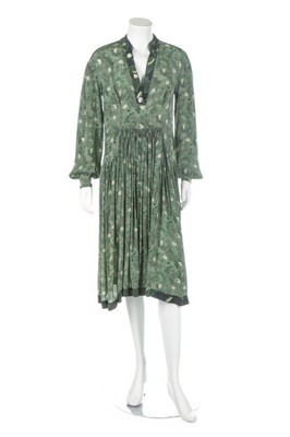 Lot 192 - An Ossie Clark printed rayon dress, mid 1970s,...