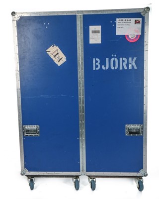 Lot 1 - Björk's wardrobe flight case, modern, the...