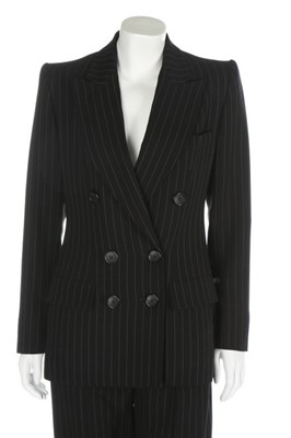 Lot 31 - Yves Saint Laurent city suits, 1980s-90s, Rive...