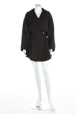 Lot 287 - A good Azzedine Alaia black wool jacket, circa...