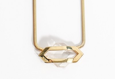 Lot 150 - An Yves Saint Laurent necklace and matching...