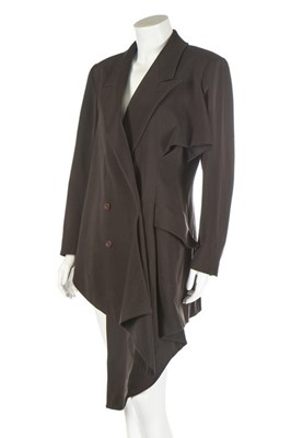 Lot 369 - A John Galliano brown wool jacket, 'Hairclips'...