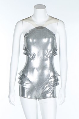 Lot 20 - A Thierry Mugler silver lycra...