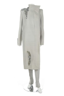 Lot 134 - An unusual Viktor & Rolf metallic weave suit,...