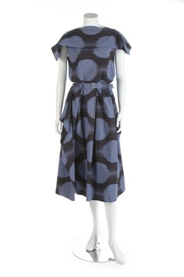 Lot 334 - An Issey Miyake ikat woven cotton dress,...