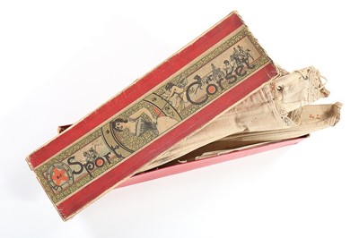 Lot 141 - An M&C Sports corset box circa 1895,...