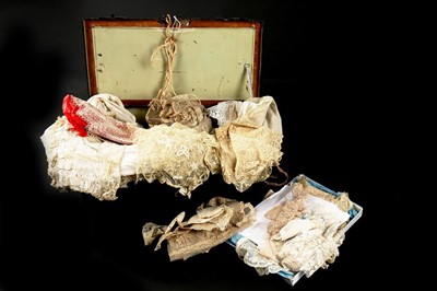 Lot 475 - A general group of underwear and lace, second...