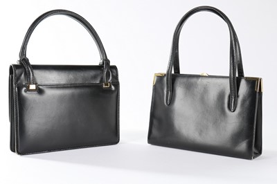 ARCHIVE - 1960s Black Leather Gucci Bag