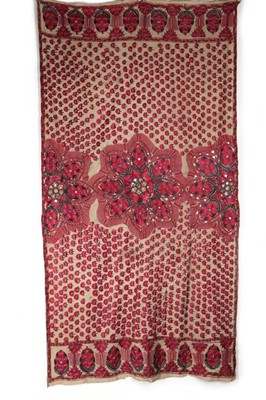 Lot 354 - A group of Kutch embroideries and phulkari,...