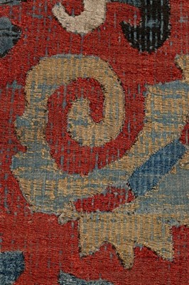Lot 409 - An embroidered panel, Caucasian, late 18th...