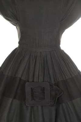 Lot 139 - A Christian Dior London grey wool day dress,...