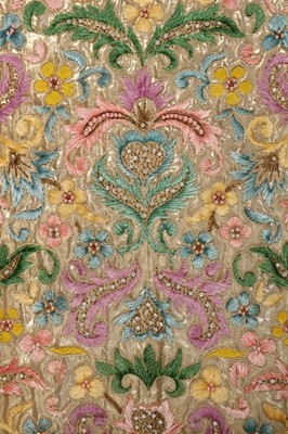 Lot 144 - A fine Pedro Rodriguez couture embroidered...