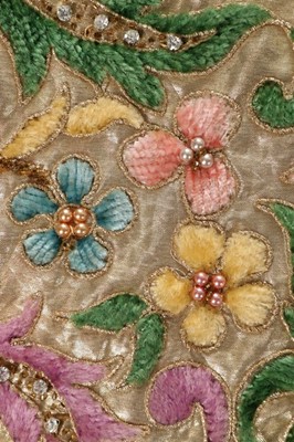 Lot 144 - A fine Pedro Rodriguez couture embroidered...