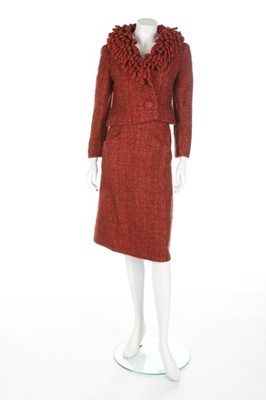 Lot 166 - A Marc Bohan for Christian Dior couture tweed...