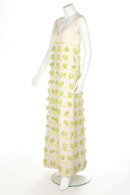 Lot 177 - An André Courrges couture maxi dress, 1969,...