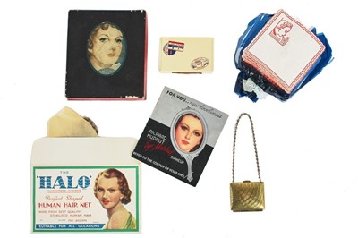 Lot 165 - A group of interesting make-up and accessories,...