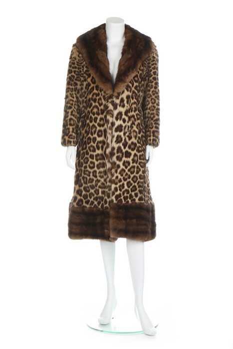 Lot 230 A Bradley #39 s leopard skin coat 1965 70 Lot 230 A Bradley #39 s leopard skin coat 1965 70