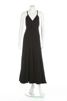 Lot 236 - A Marc Bohan for Christian Dior couture black...