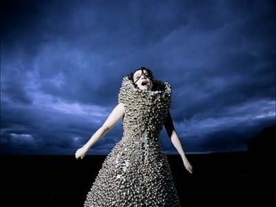 Lot 354 - Björk's Alexander McQueen 'Bell' dress, 2004,...