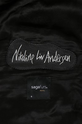 Lot 345 - Björk's Nikoline Liv Andersen couture painted...