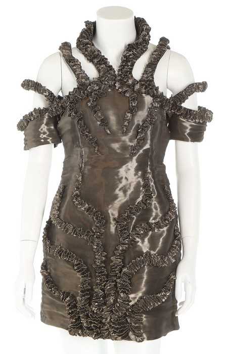Lot 351 - Bjrk's Iris van Herpen copper fibre dress worn...