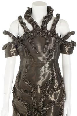 Lot 351 - Bjrk's Iris van Herpen copper fibre dress worn...