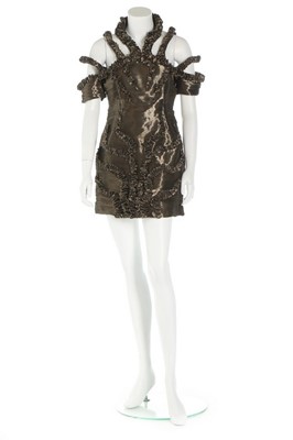 Lot 351 - Bjrk's Iris van Herpen copper fibre dress worn...