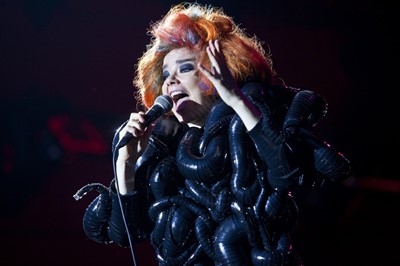 Lot 351 - Björk's Iris van Herpen 'Snake' dress,...