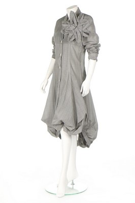 Lot 282 - A John Galliano checked nylon dress, 'Blanche...