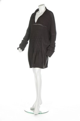 Lot 279 - A John Galliano knitted cotton 'smock' sweater,...