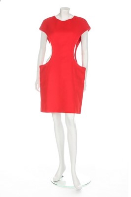 Lot 322 - A Yohji Yamamoto red wool dress, in homage to...