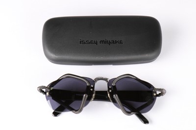 Lot 314 - A pair of Issey Miyake sunglasses, late 1980s,...