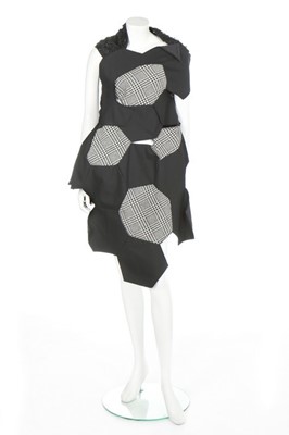 Lot 301 - A Comme des Garçons patchwork ensemble,...