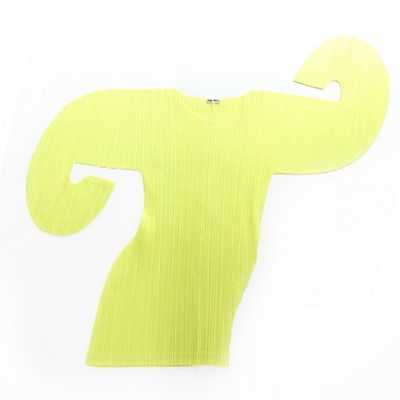 Lot 317 - An Issey Miyake fluorescent-yellow polyester...