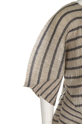 Lot 319 - An Issey Miyake pleated and striped...