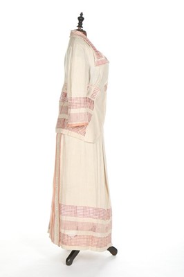 Lot 51 - A Pluym lady's summer suit, American, 1912,...