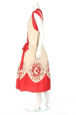 Lot 80 - A Jeanne Lanvin couture robe de style, 'La...