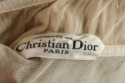 Lot 123 - A fine Christian Dior couture point d'esprit...