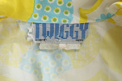 Lot 77 - A rare Twiggy Boutique cotton jumpsuit,...