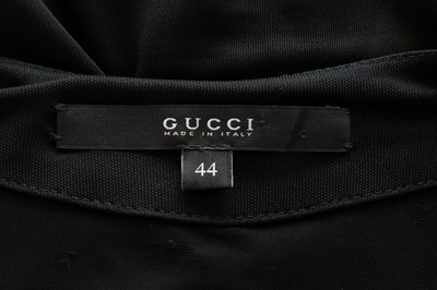 Lot 86 - A Gucci viscose black dress, 2007, labelled,...
