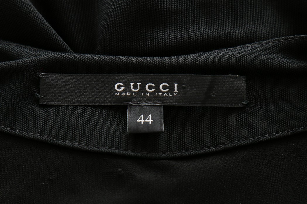 Lot 86 - A Gucci viscose black dress, 2007, labelled,